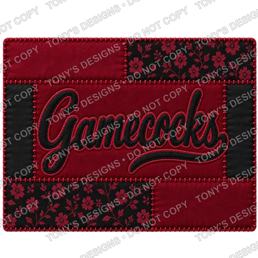 Gamecocks Quilt watermarked preview