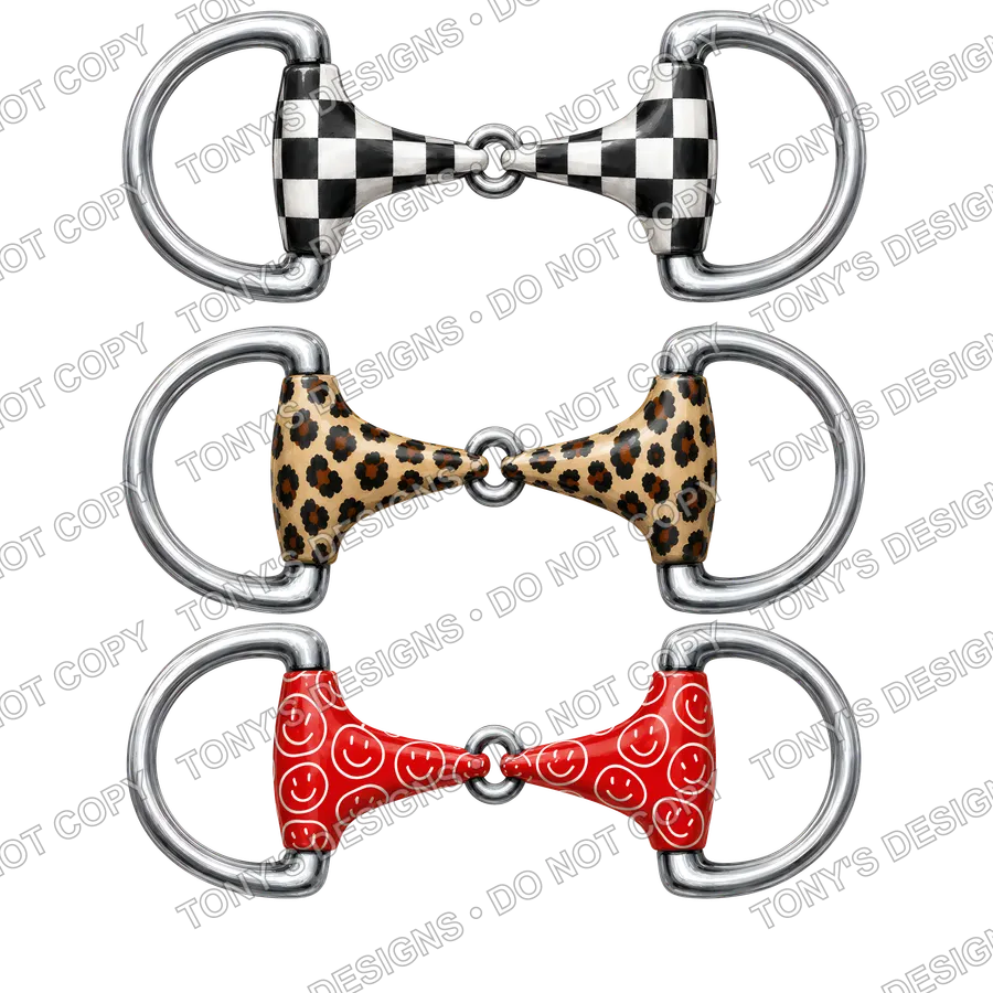 Horse Bit Red Smiley watermarked preview