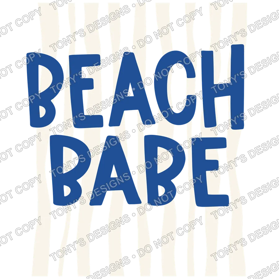 Beach Babe watermarked preview
