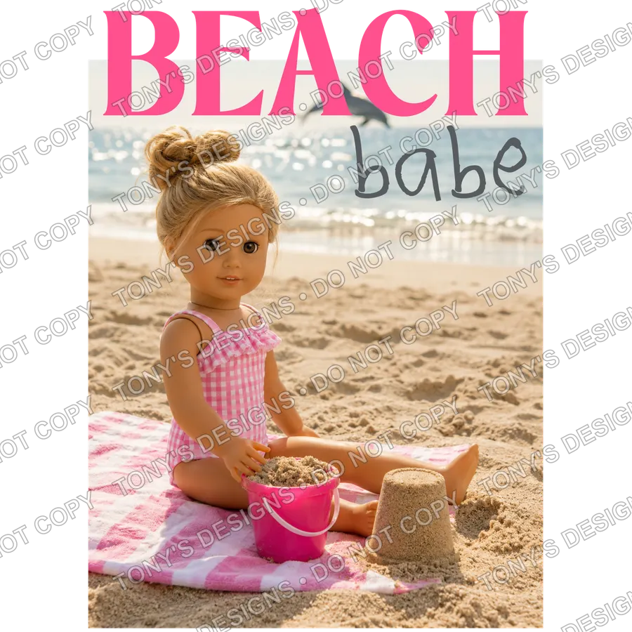 Beach Babe Blonde watermarked preview