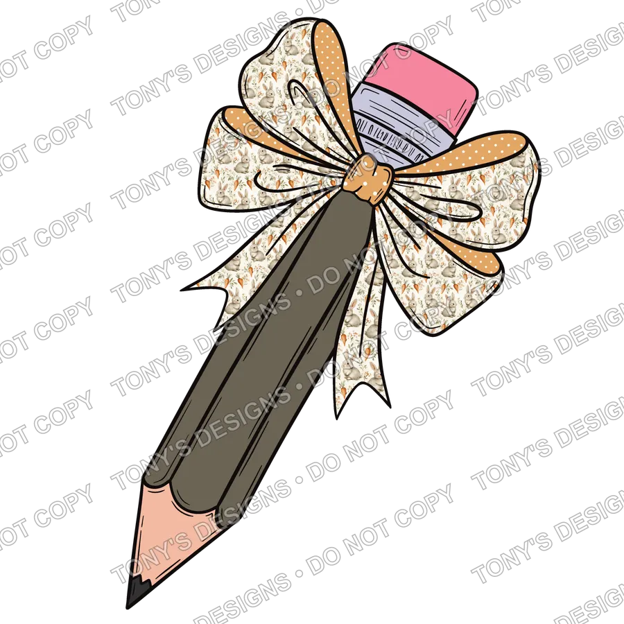 Easter Pencil watermarked preview