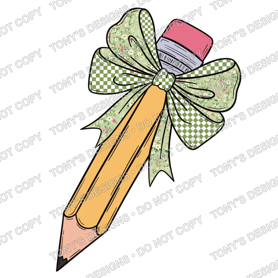 Pencilgreenfloral watermarked preview