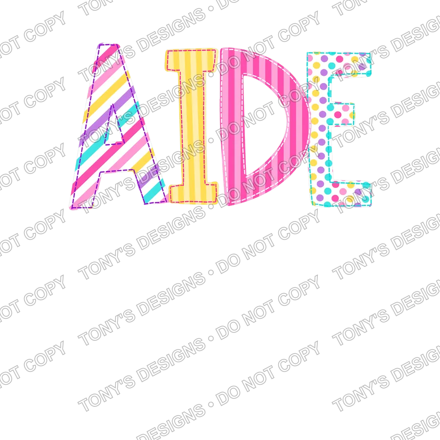 Aide watermarked preview