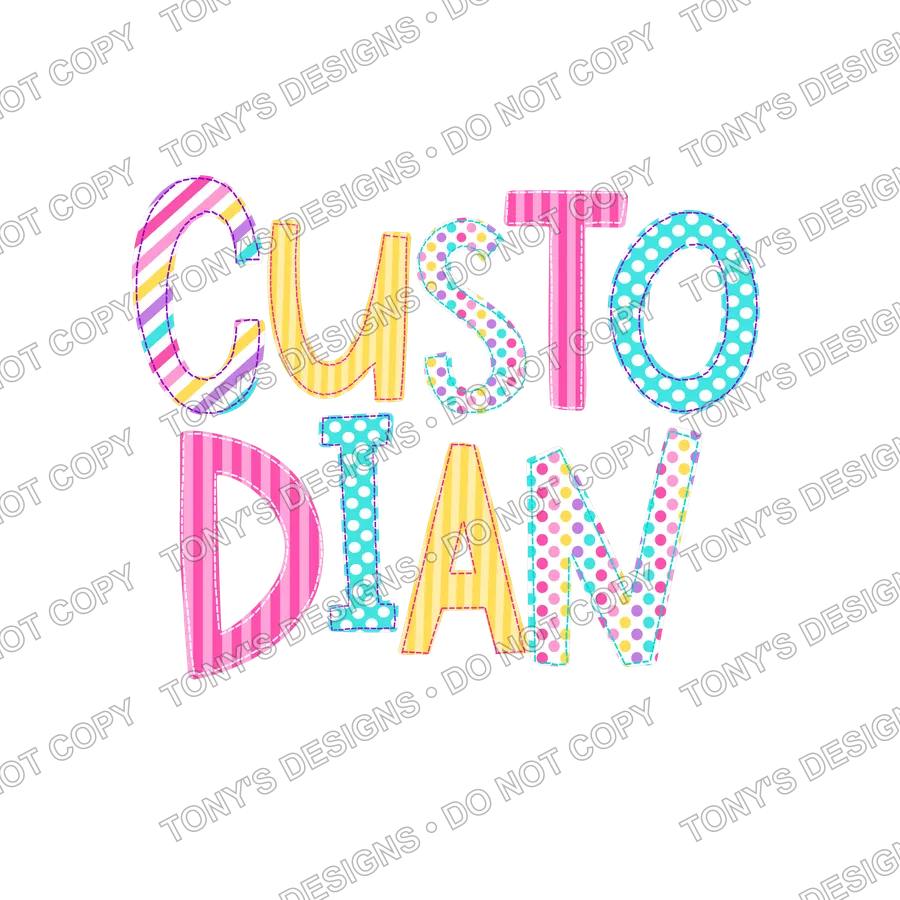 Custodian watermarked preview