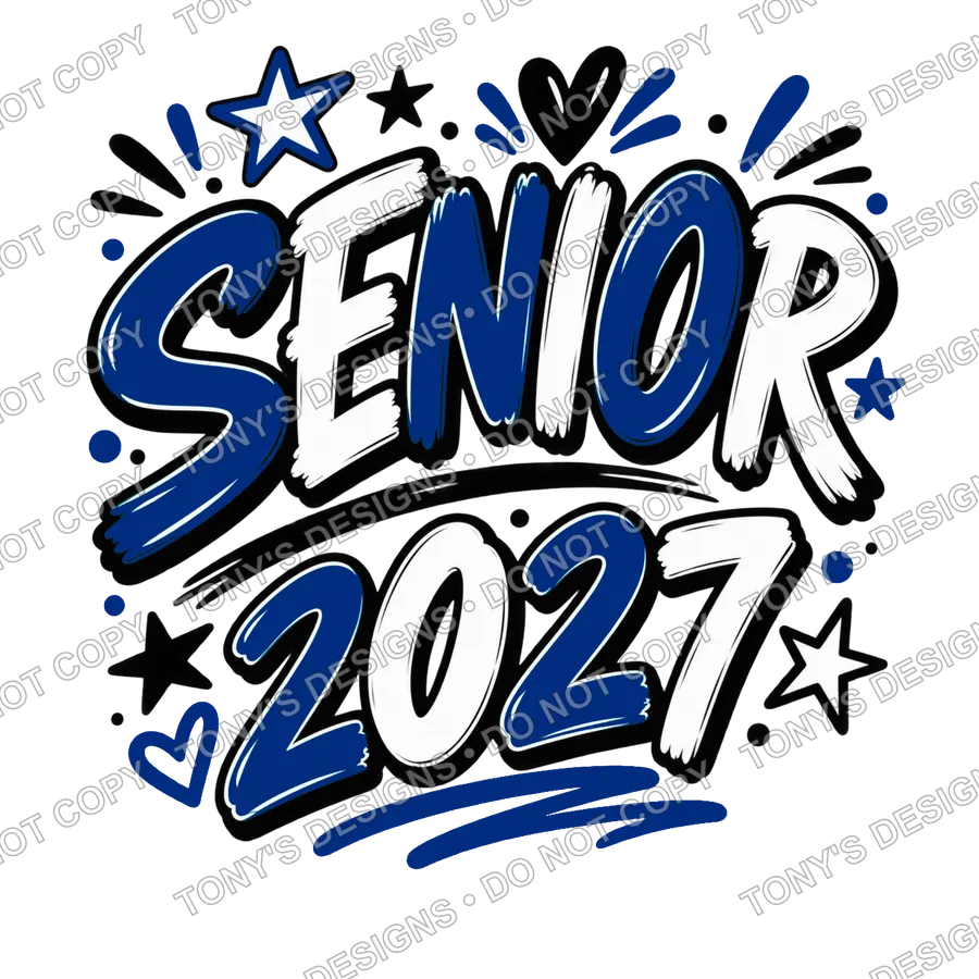 Senior 2027 Blue watermarked preview