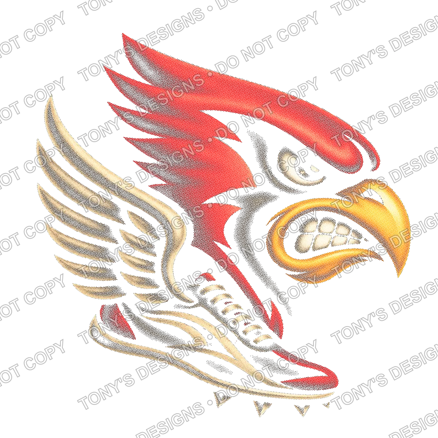Cardinal Halftone Track watermarked preview