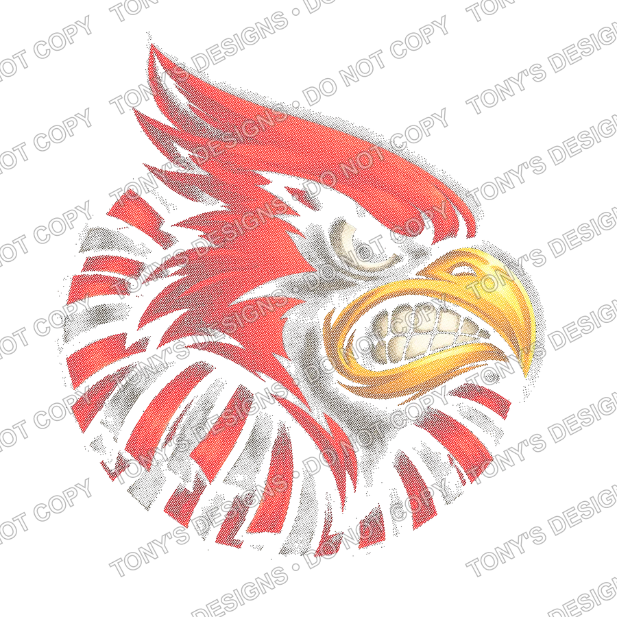Cardinals Halftone Cheer watermarked preview