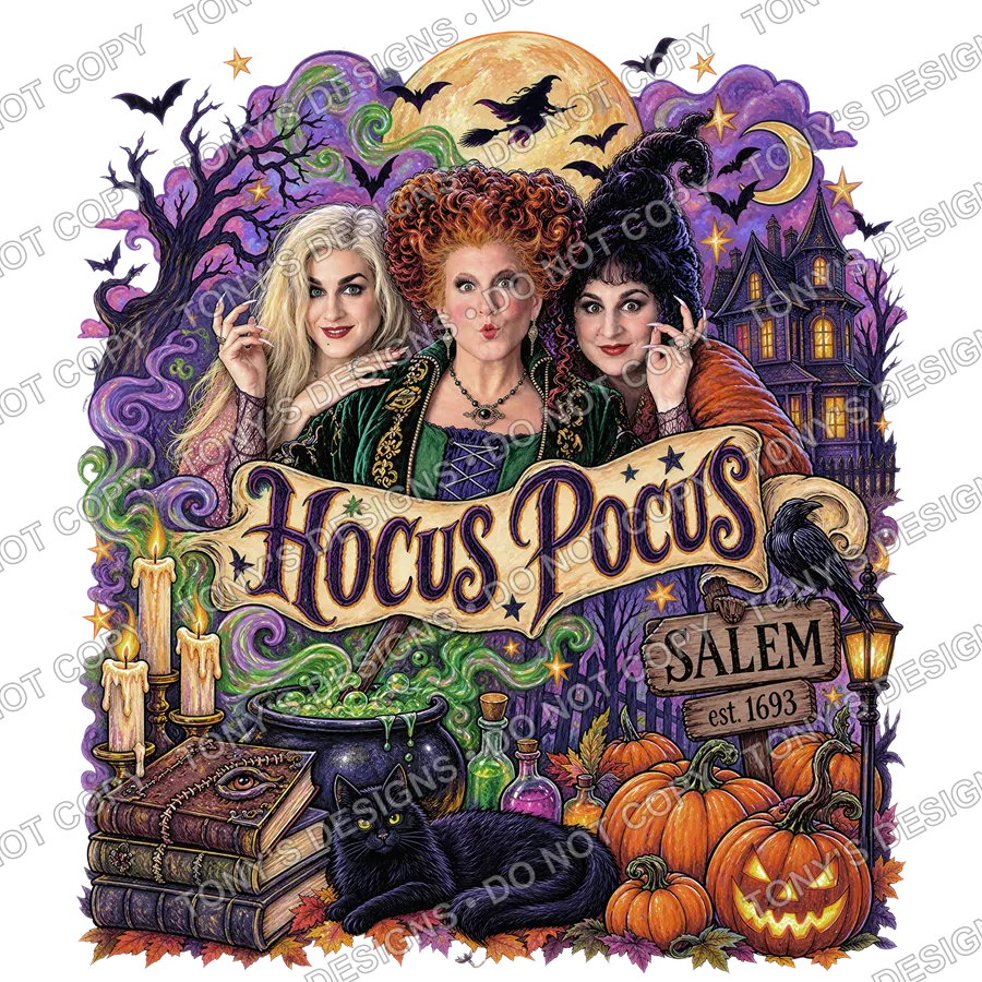 Hocus Pocus Colorful watermarked preview