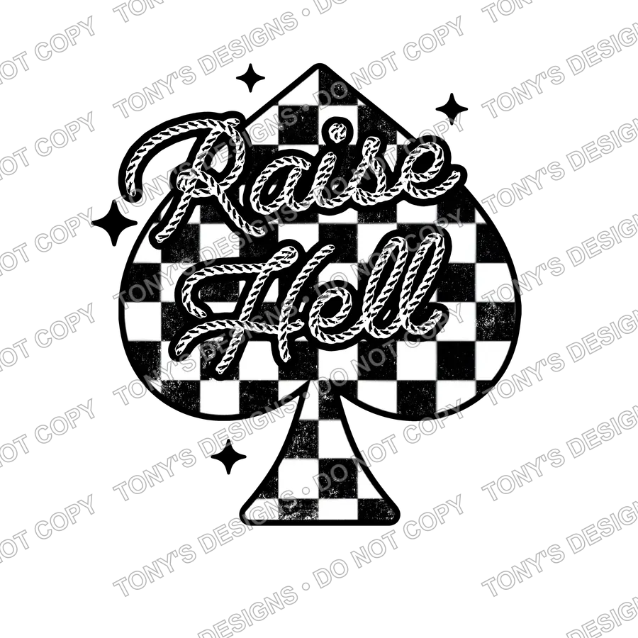 Raise Hell watermarked preview