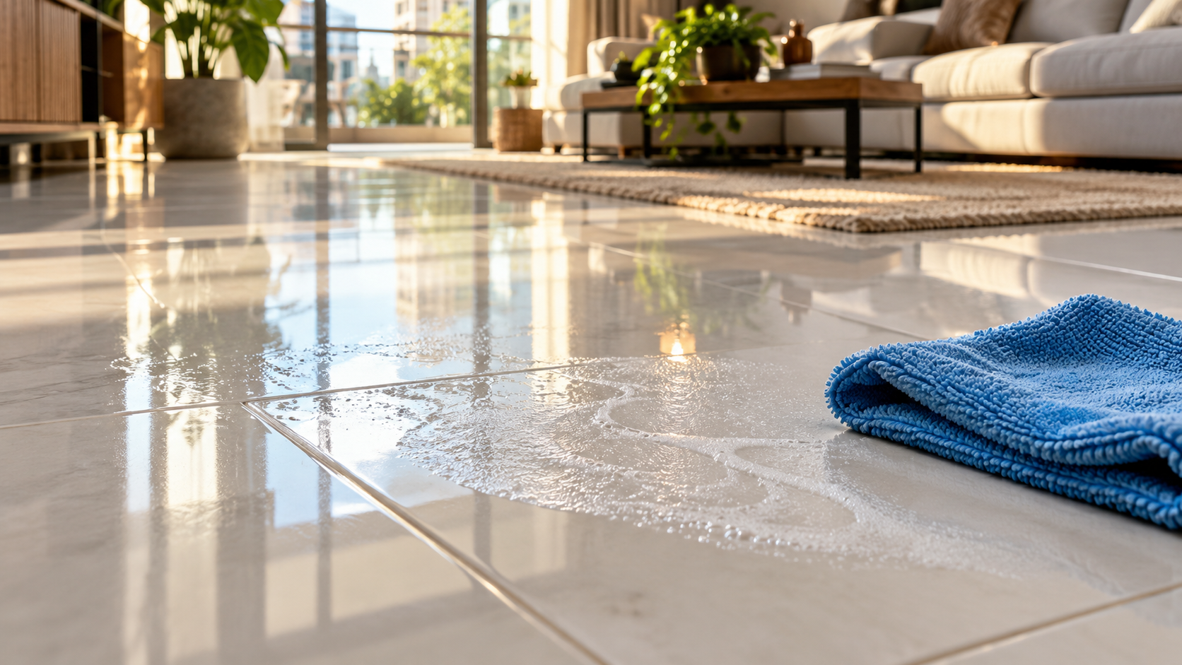 Limpou o piso e ele ficou embaçado? Veja o que conferir antes de esfregar mais