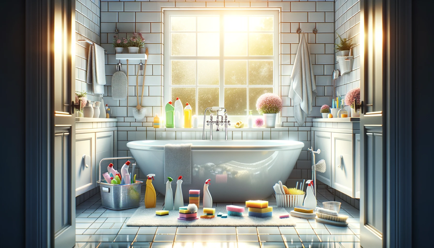 photo mise en avant de Guide Ultime pour une Salle de Bain Éclatante : Astuces et Techniques de Nettoyage Efficace