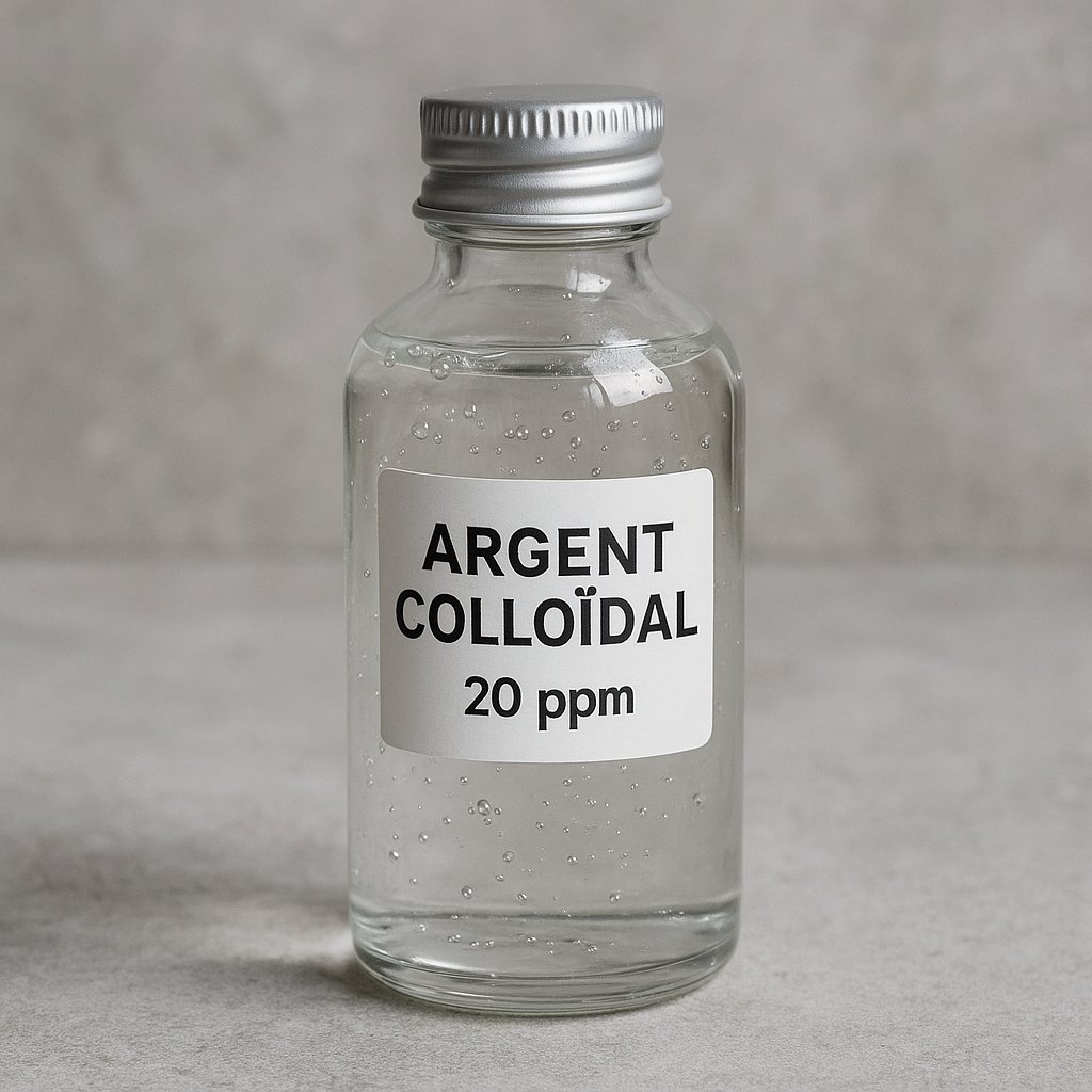 Photo de l'ingredient Argent colloïdal 20 ppm