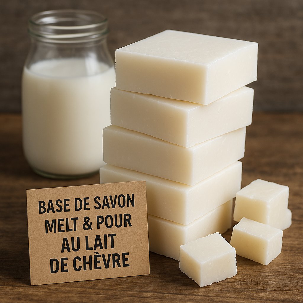 Photo de l'ingredient Base de savon melt & pour au lait de chèvre