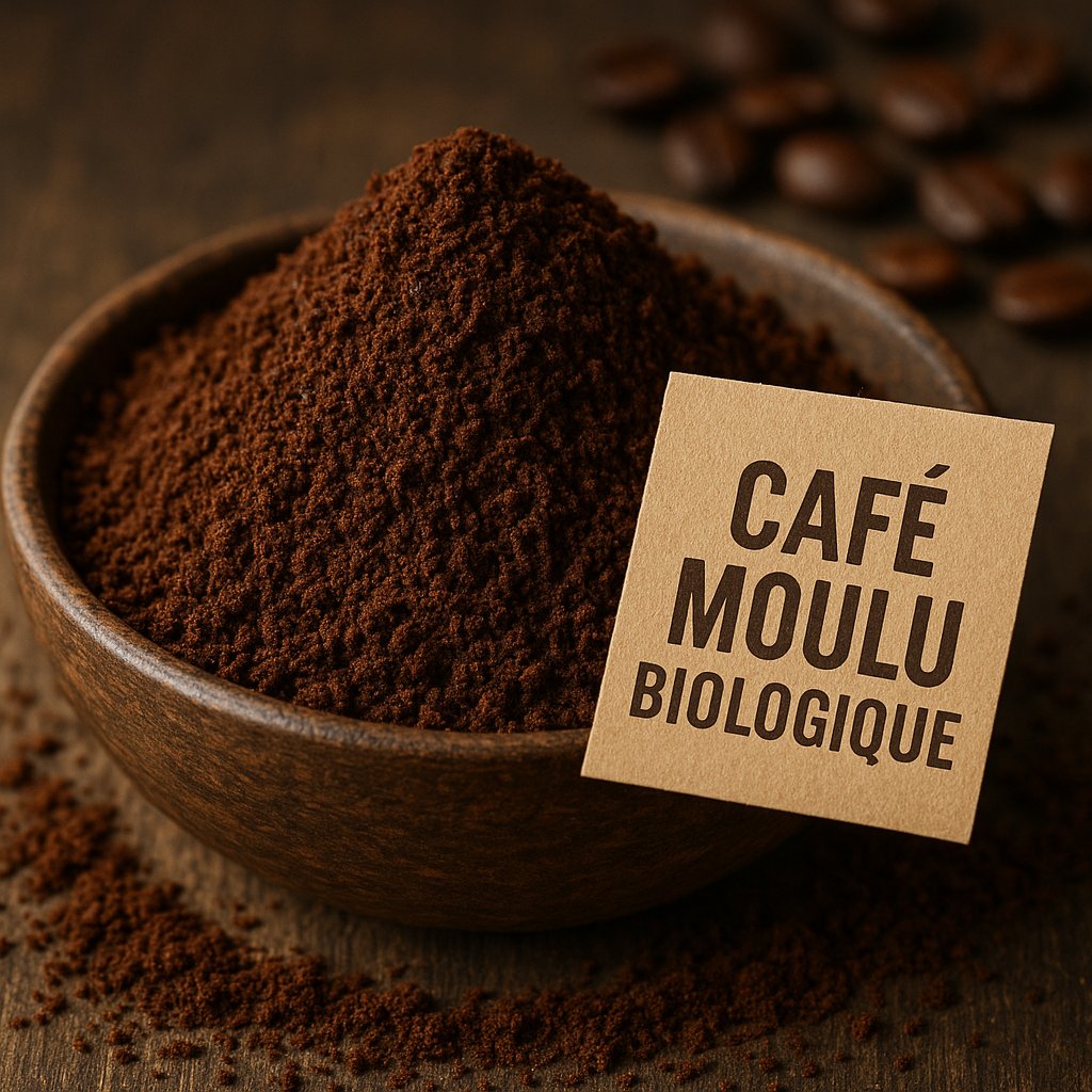 Photo de l'ingredient Café moulu biologique