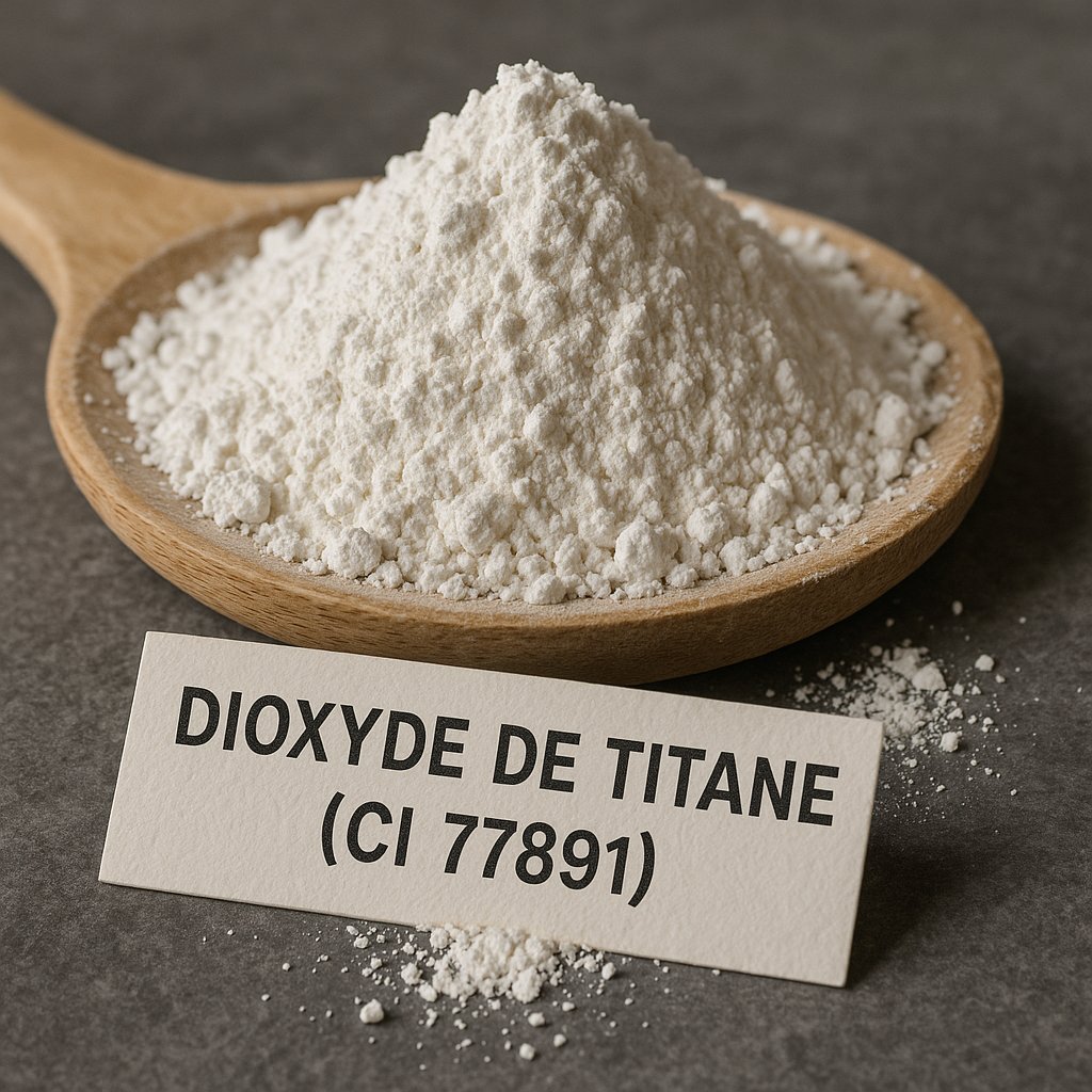 Photo de l'ingredient Dioxyde de titane (CI 77891)