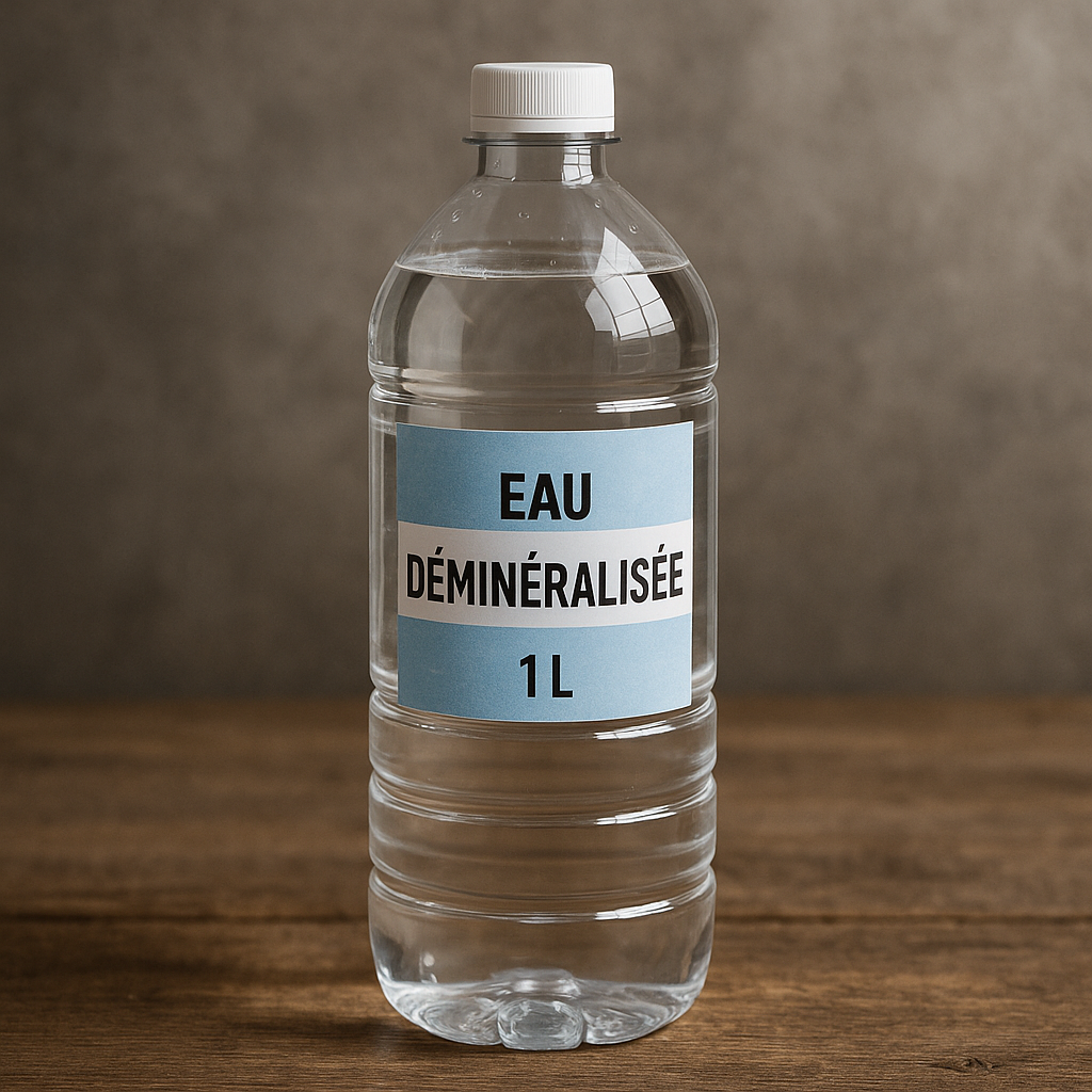 Photo de l'ingredient Eau déminéralisée