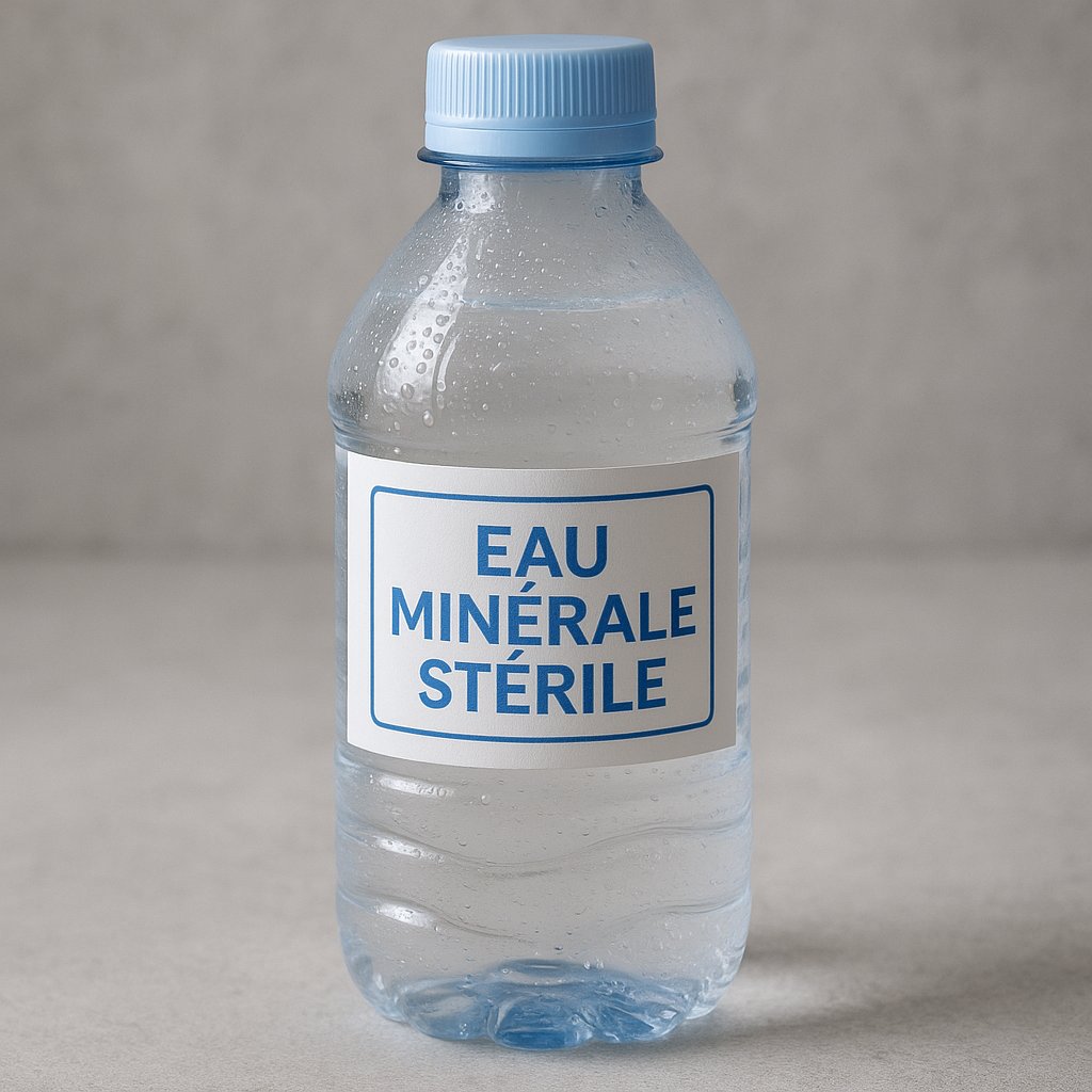 Photo de l'ingredient Eau minérale stérile