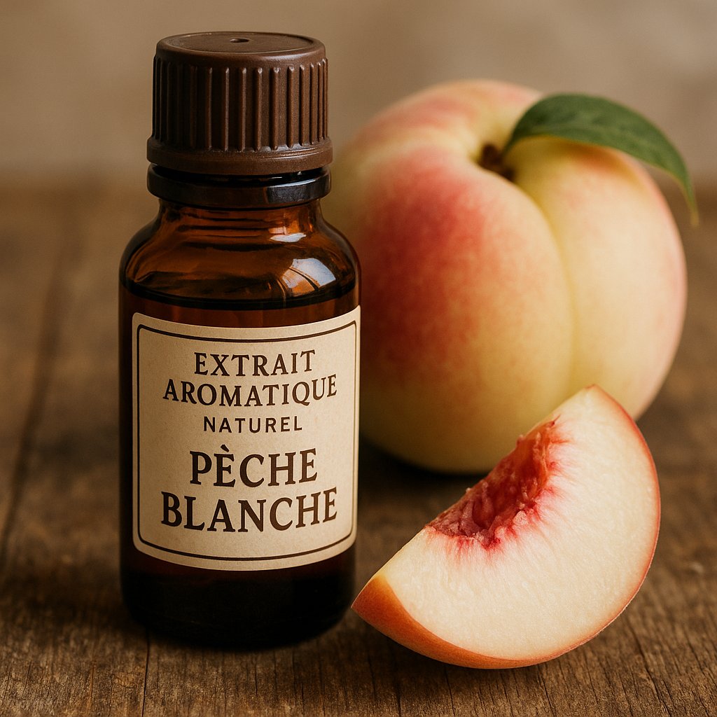Photo de l'ingredient Extrait aromatique naturel de pêche blanche