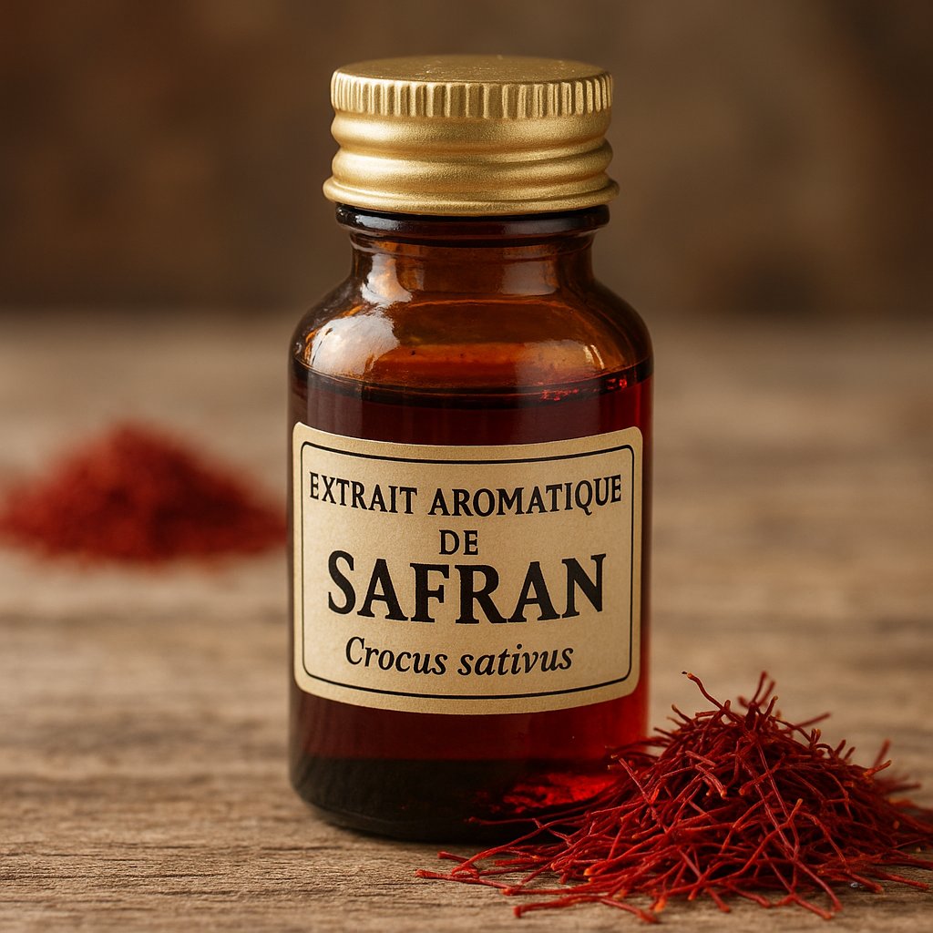 Photo de l'ingredient Extrait aromatique de safran (Crocus sativus)