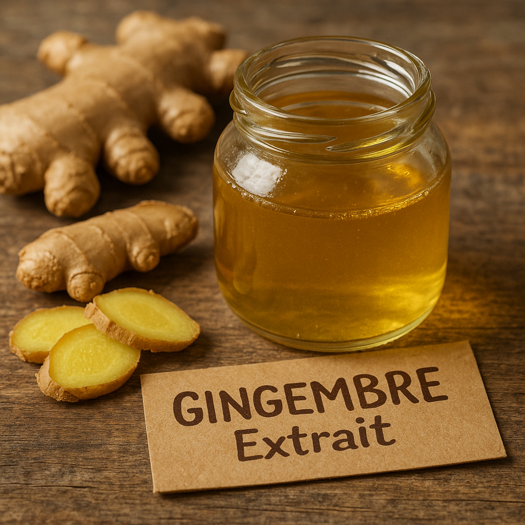 Photo de l'ingredient Extrait de gingembre