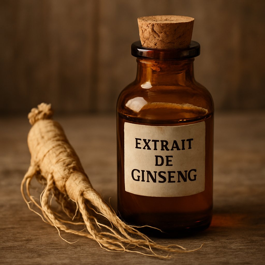 Photo de l'ingredient Extrait de ginseng