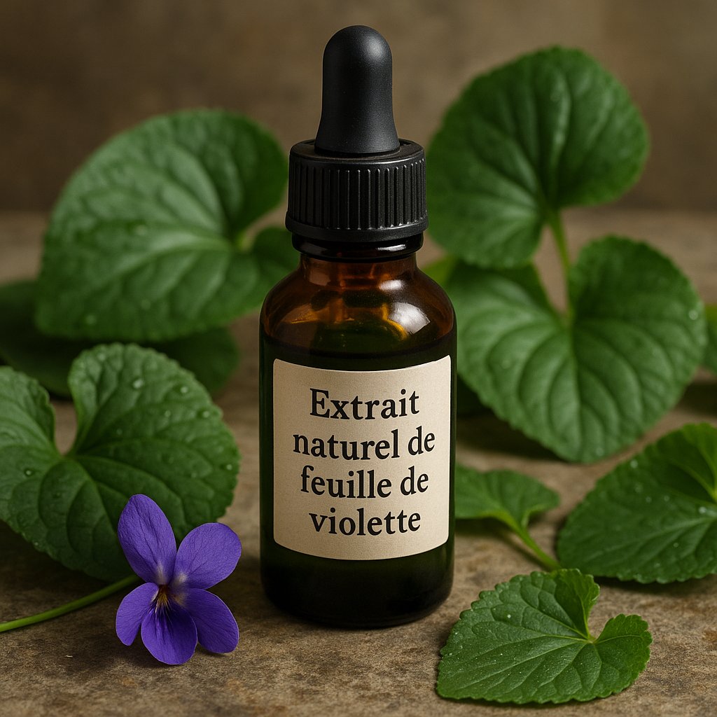 Photo de l'ingredient Extrait naturel de feuille de violette