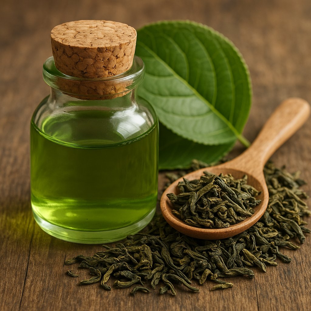 Photo de l'ingredient Extrait de thé vert (Camellia sinensis)