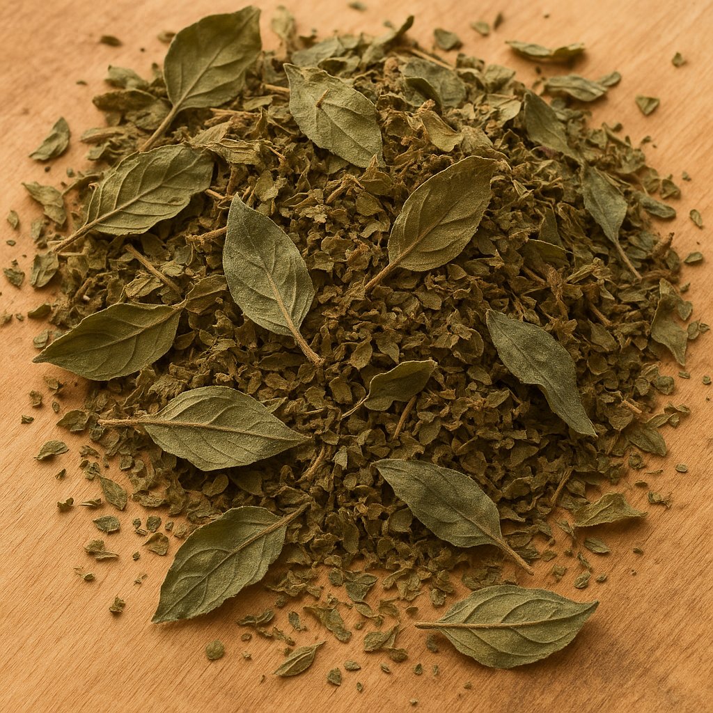 Photo de l'ingredient Feuilles de basilic sacré séchées