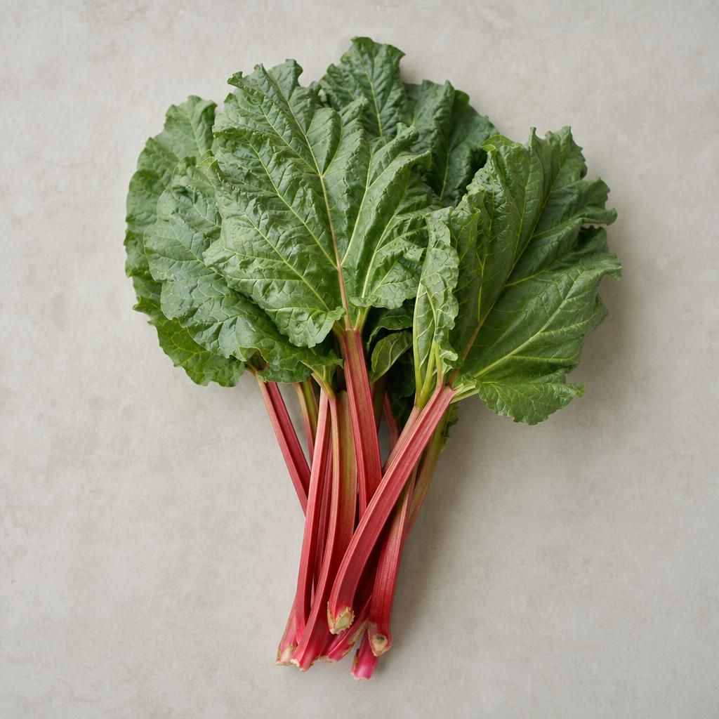 Photo de l'ingredient Feuilles de rhubarbe fraîches