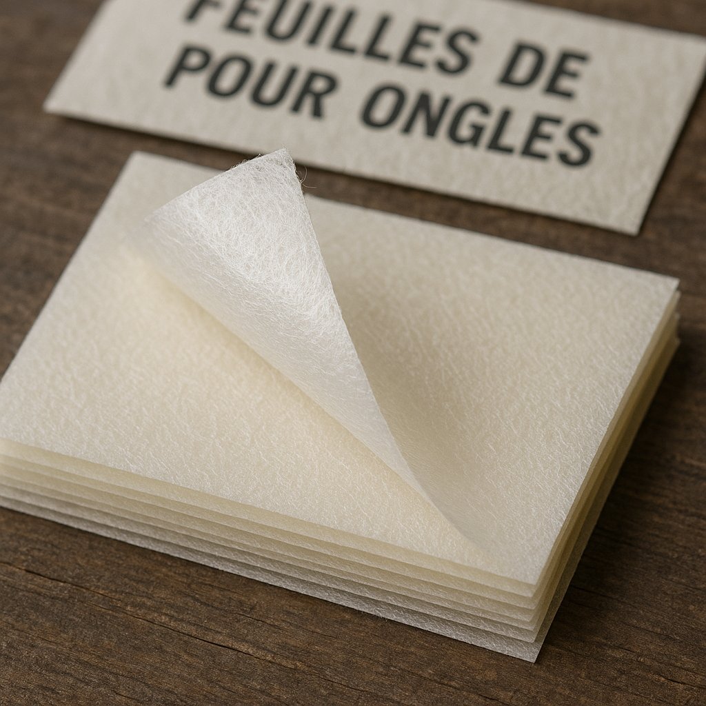 Photo de l'ingredient Feuilles de soie pour ongles