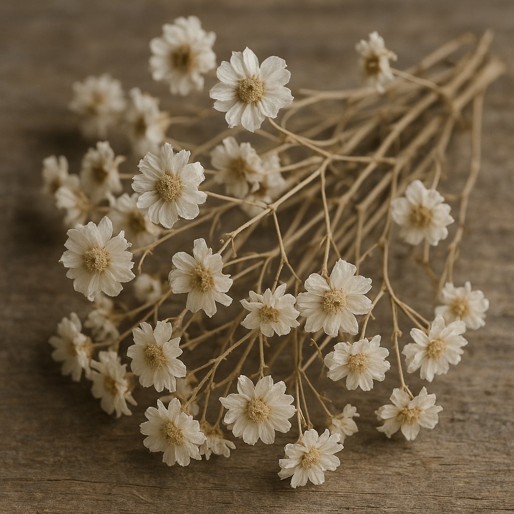 Photo de l'ingredient Fleurs blanches séchées