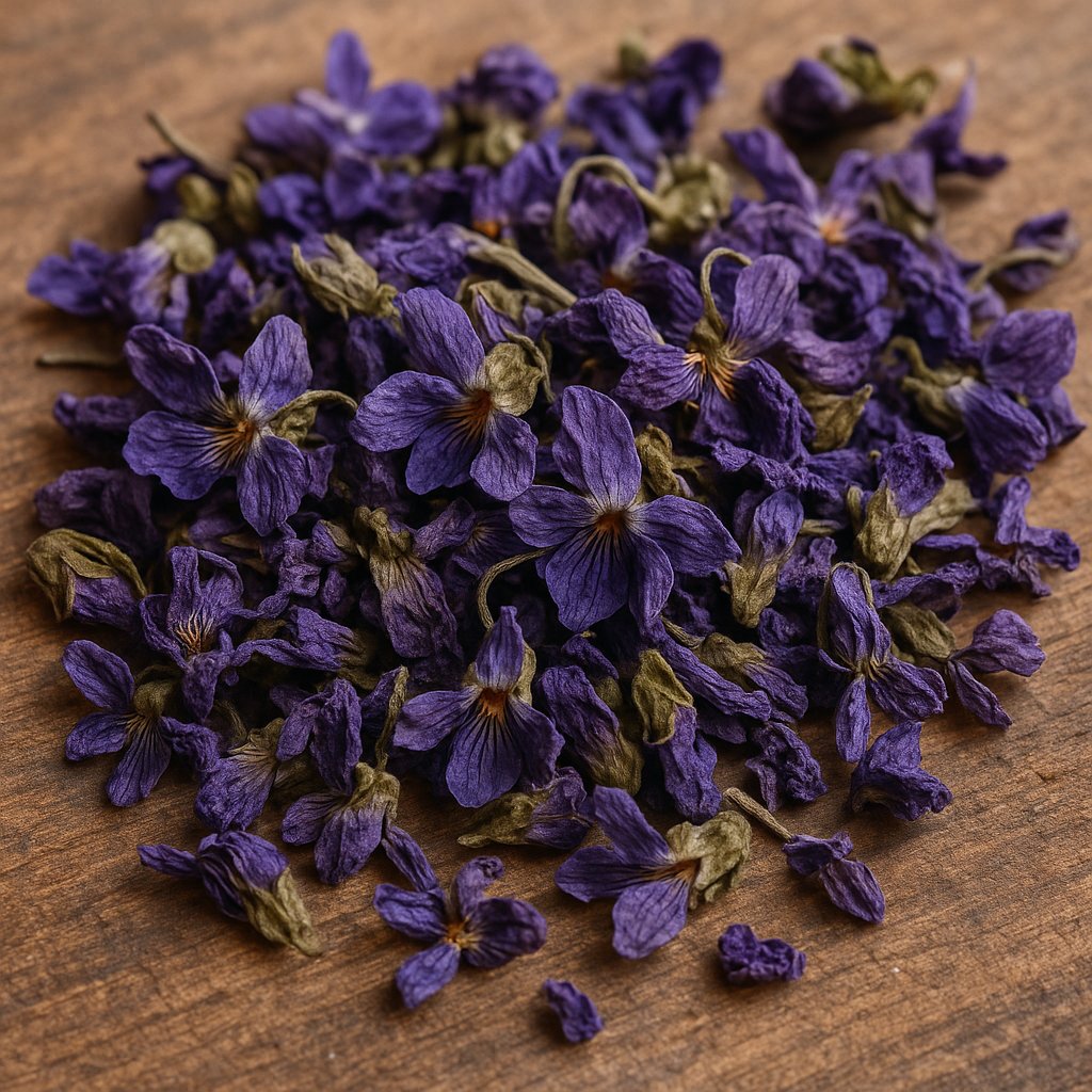 Photo de l'ingredient Fleurs de violette séchées