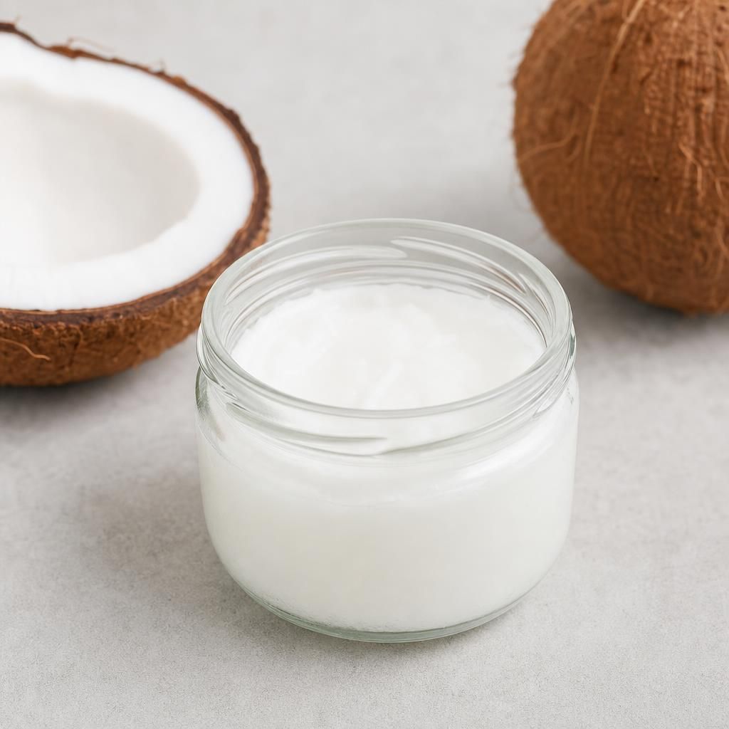 Photo de l'ingredient Huile de coco vierge (Cocos nucifera)