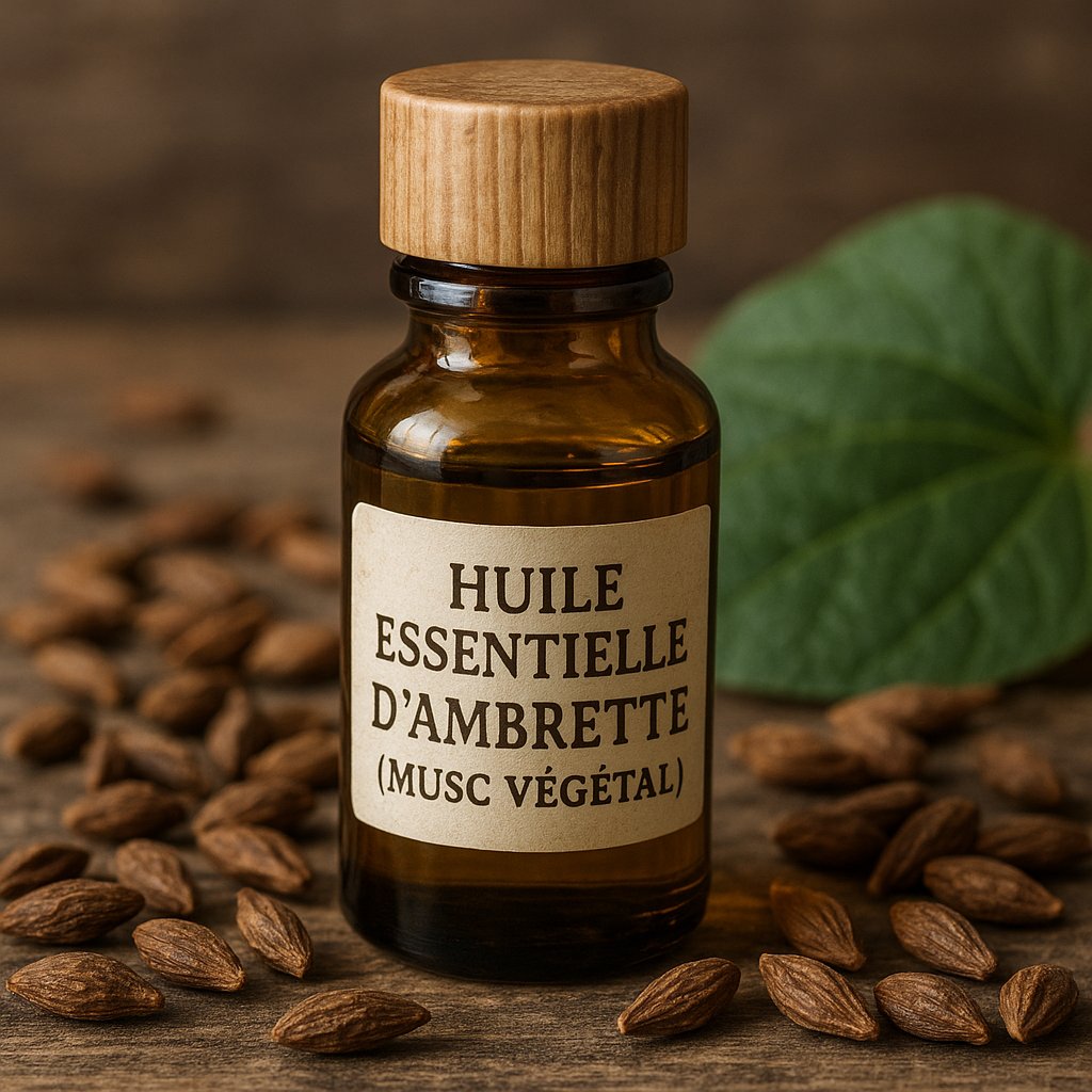 Photo de l'ingredient Huile essentielle d’ambrette (musc végétal)