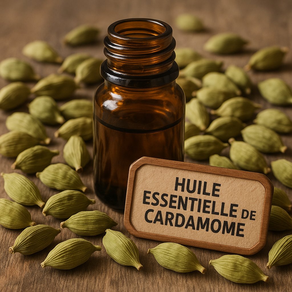 Photo de l'ingredient Huile essentielle de cardamome
