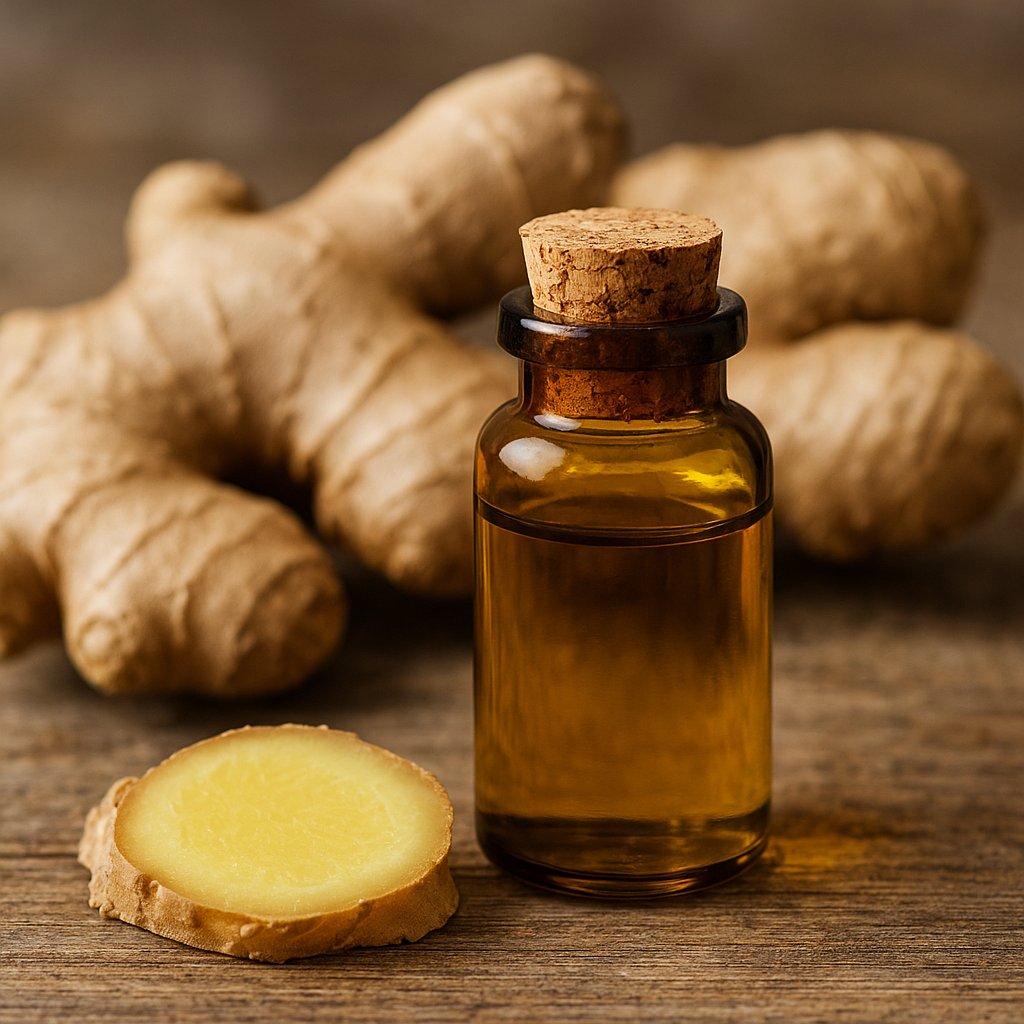 Photo de l'ingredient Huile essentielle de gingembre