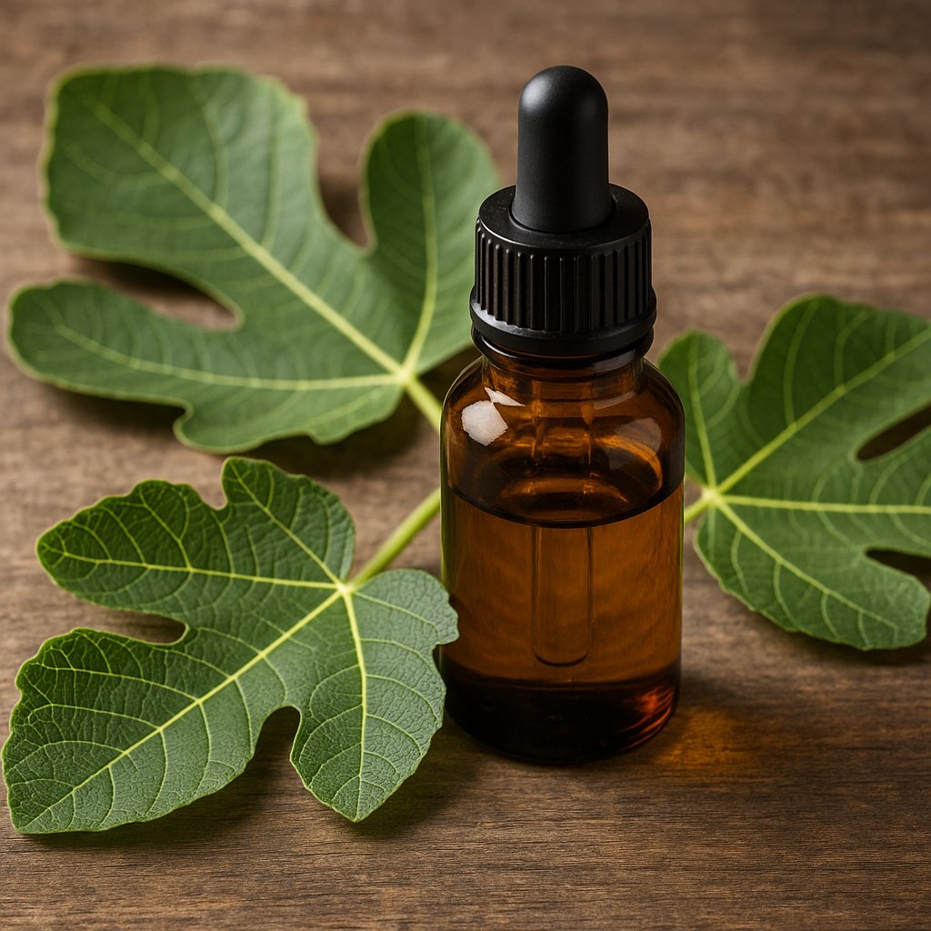 Photo de l'ingredient Huile essentielle de feuilles de figuier (Ficus carica)
