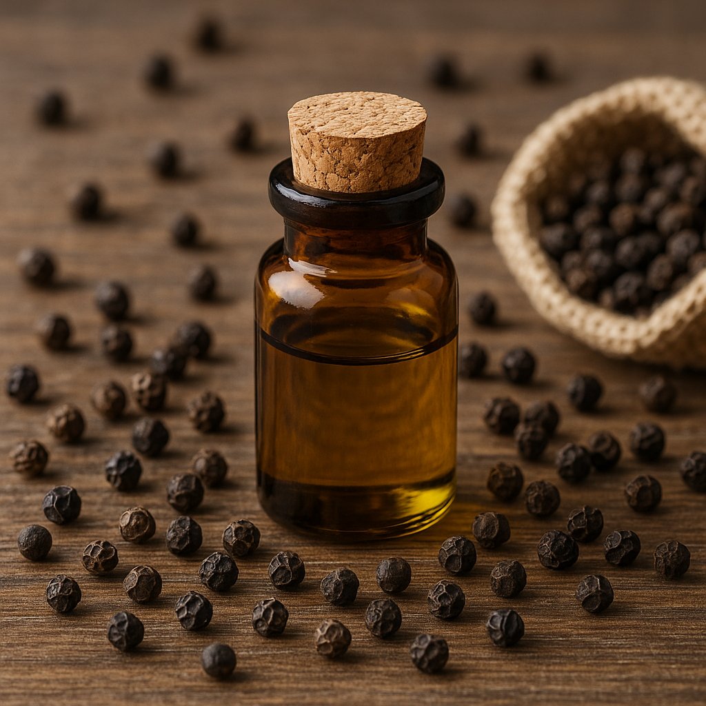 Photo de l'ingredient Huile essentielle de poivre noir