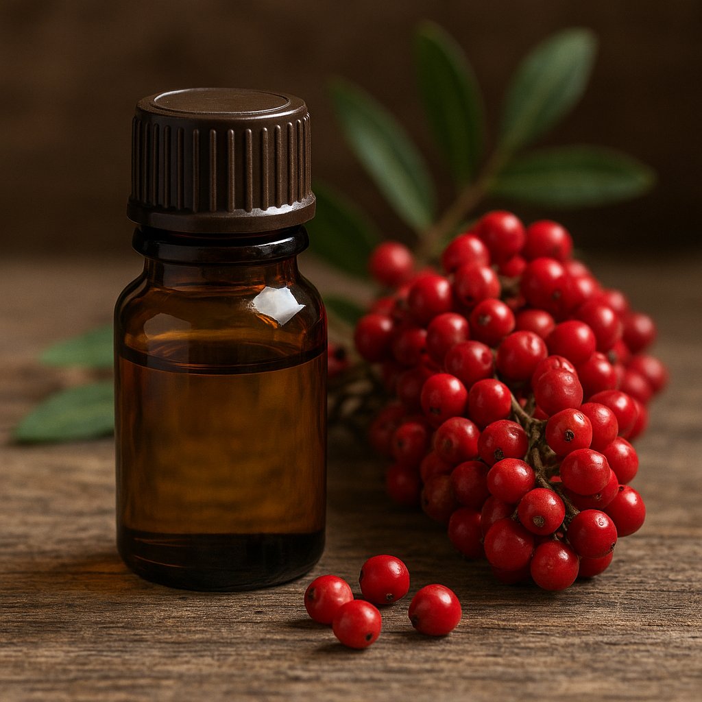 Photo de l'ingredient Huile essentielle de poivre rose