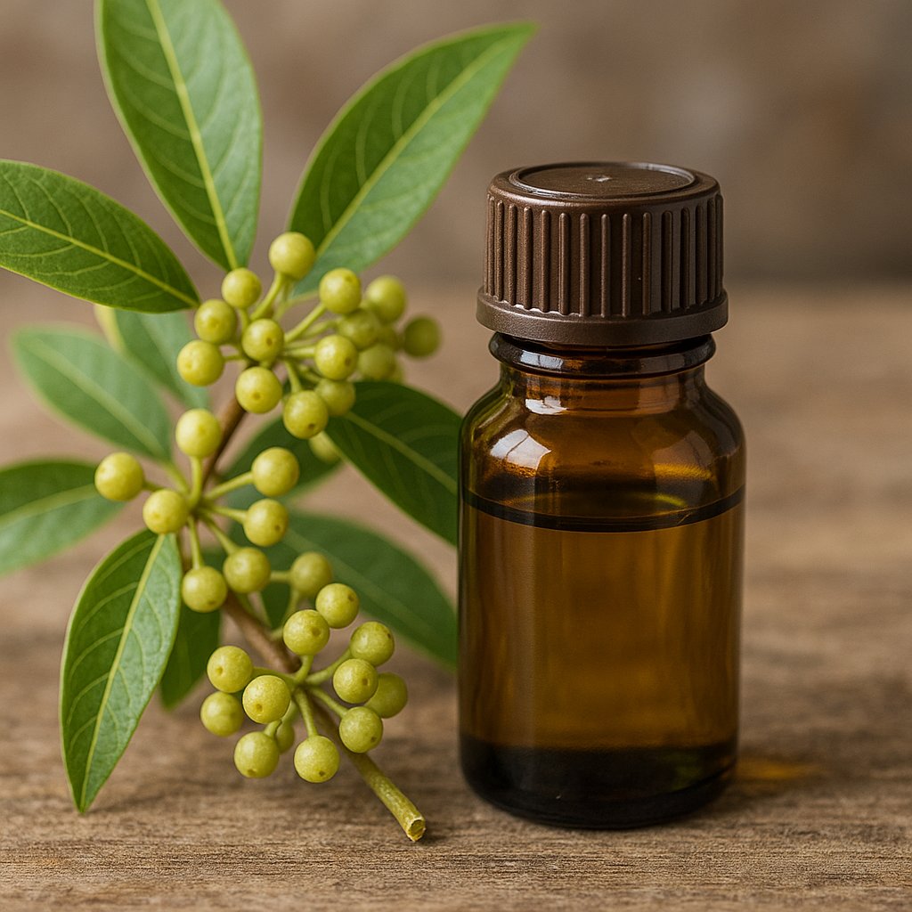 Photo de l'ingredient Huile essentielle de verveine exotique (Litsea cubeba)