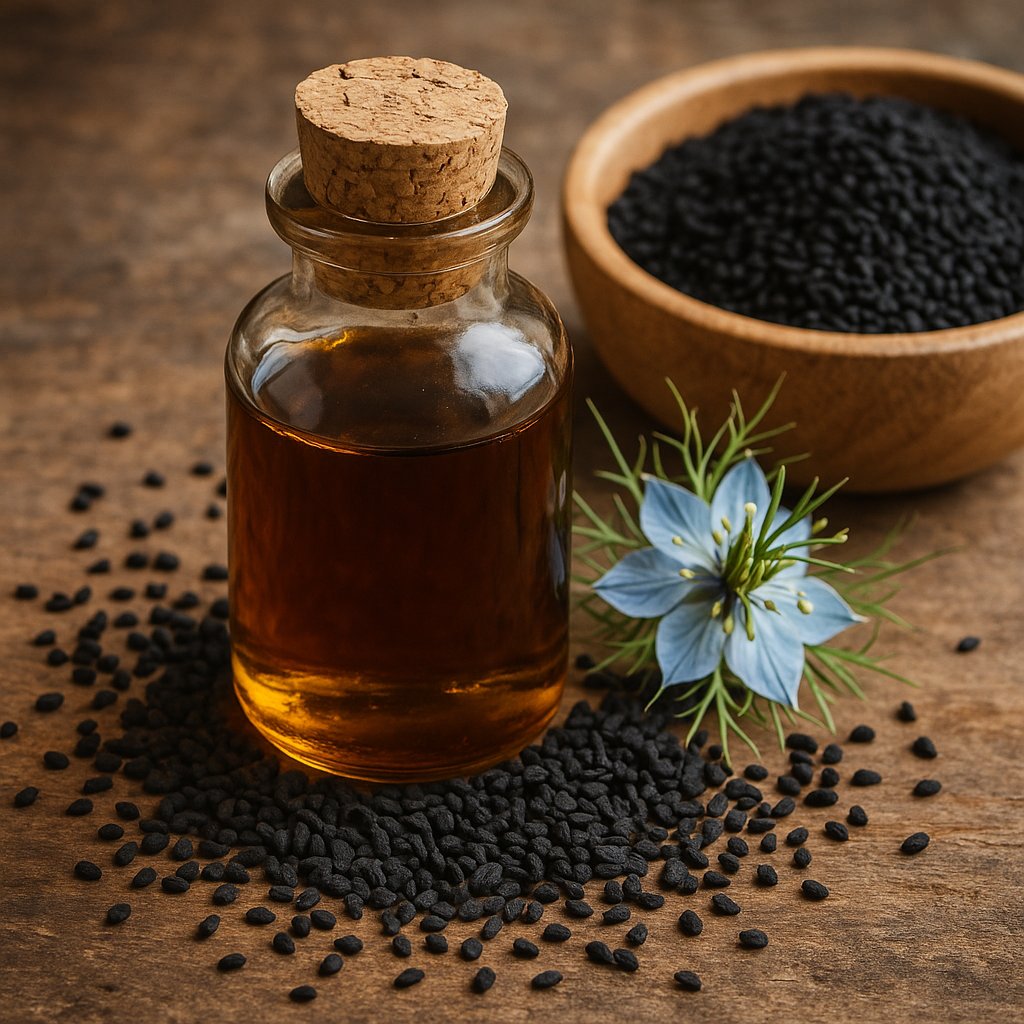 Photo de l'ingredient Huile végétale de nigelle