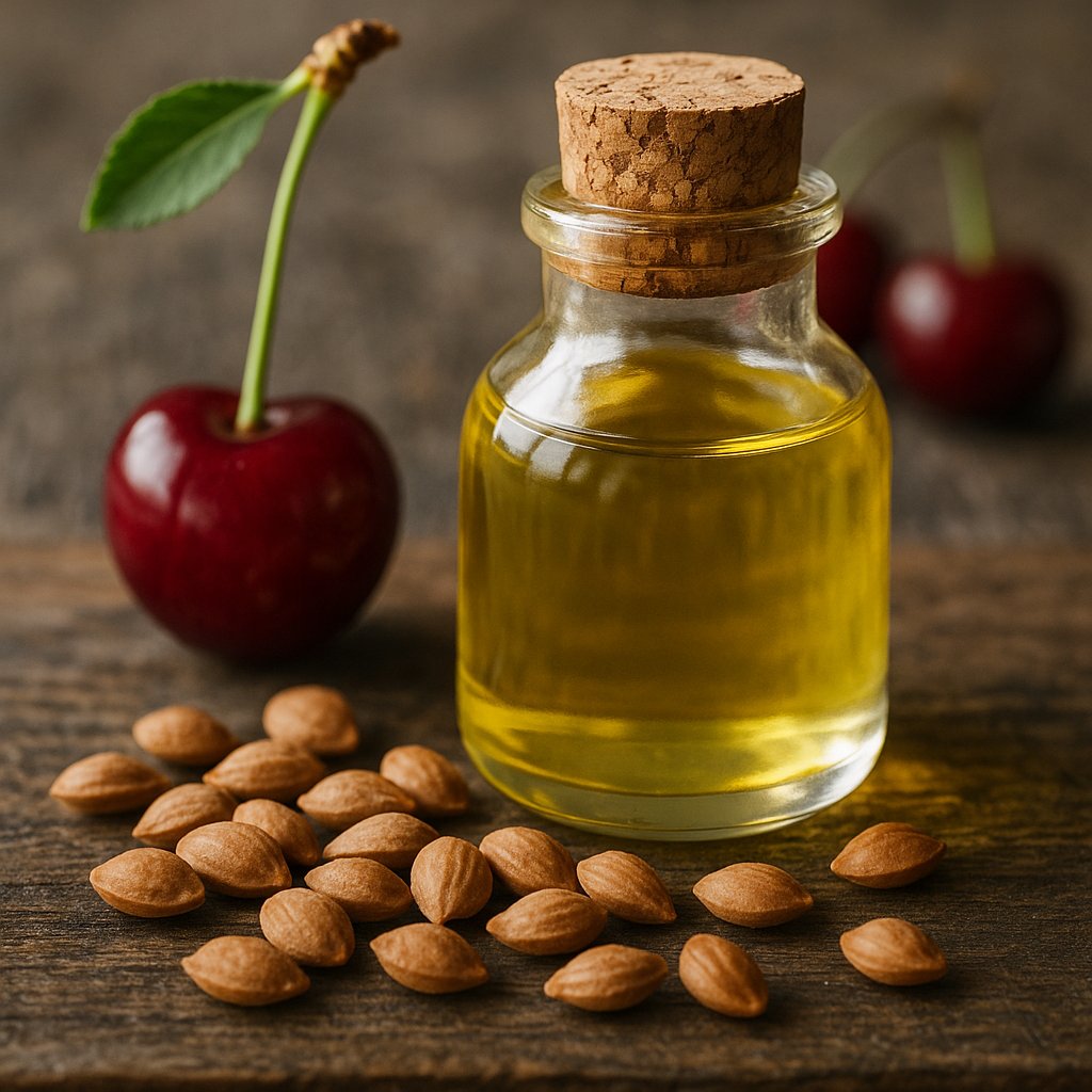Photo de l'ingredient Huile végétale de noyau de cerise