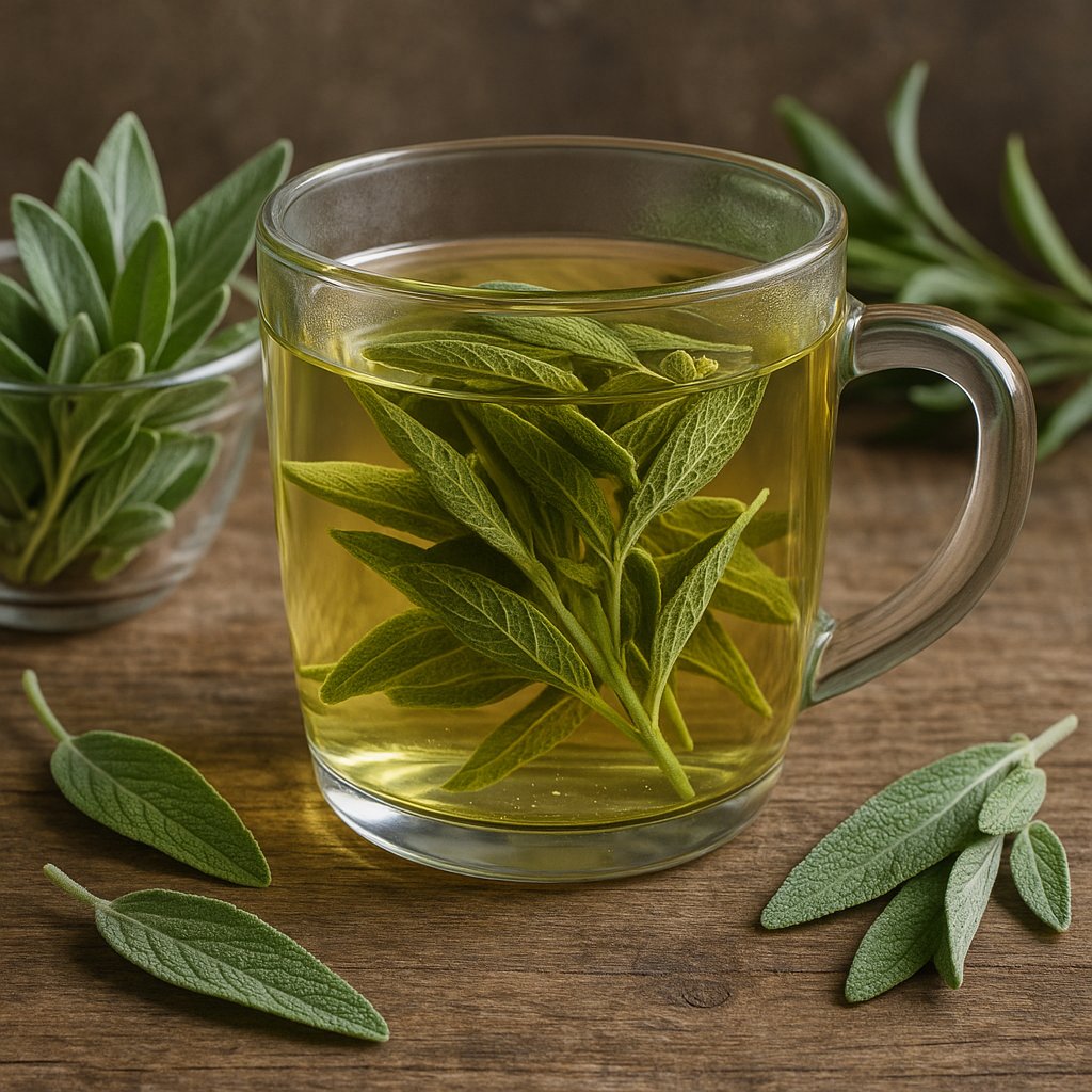Photo de l'ingredient Infusion de feuilles de sauge