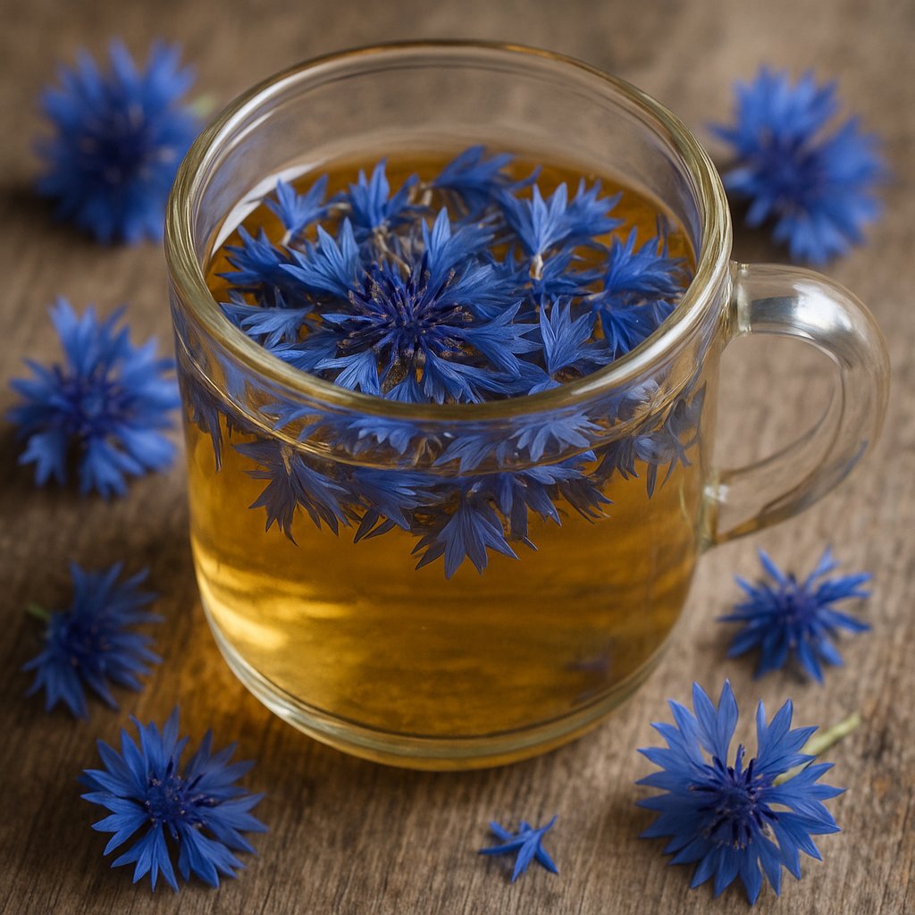 Photo de l'ingredient Infusion de fleurs de bleuet