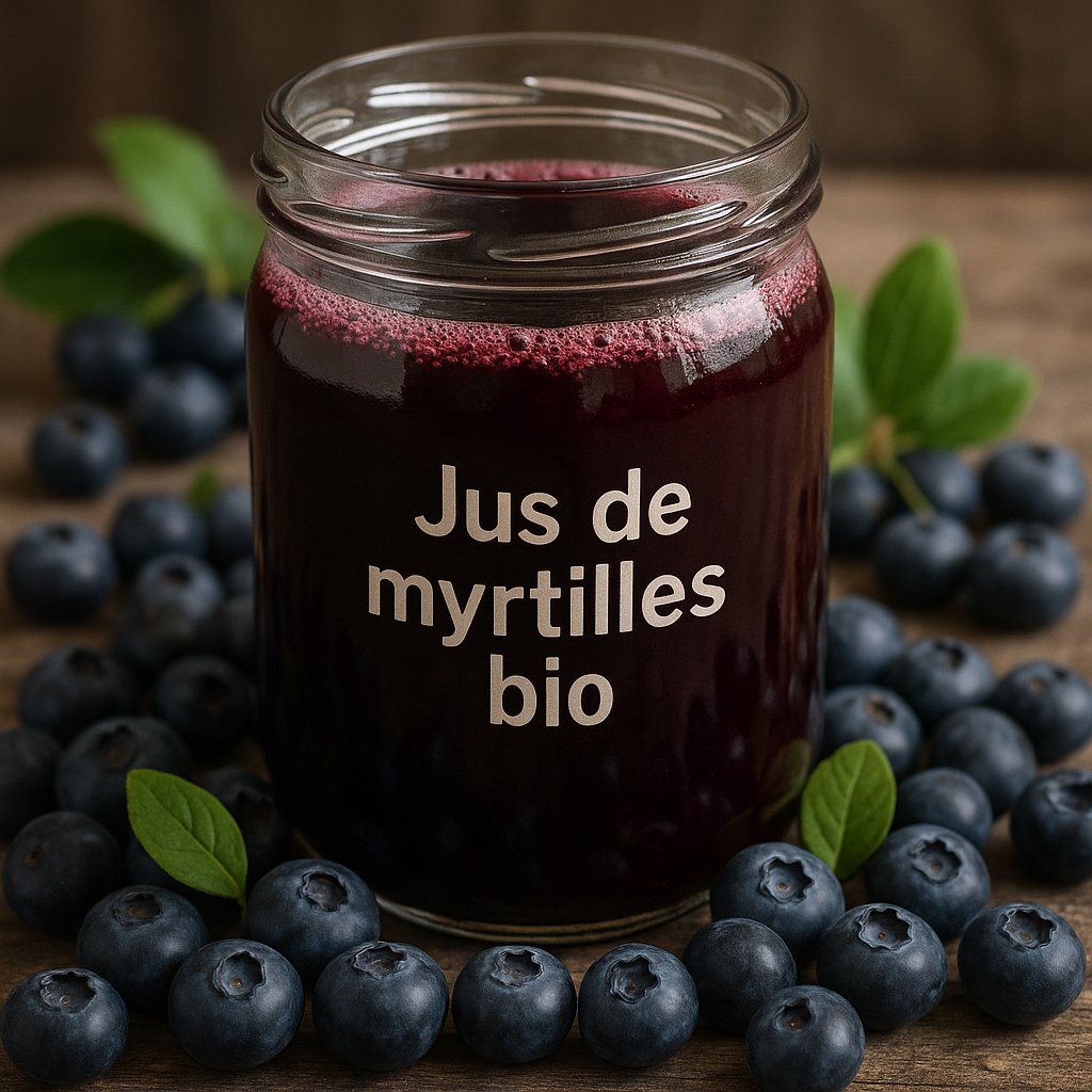 Photo de l'ingredient Jus de myrtilles bio