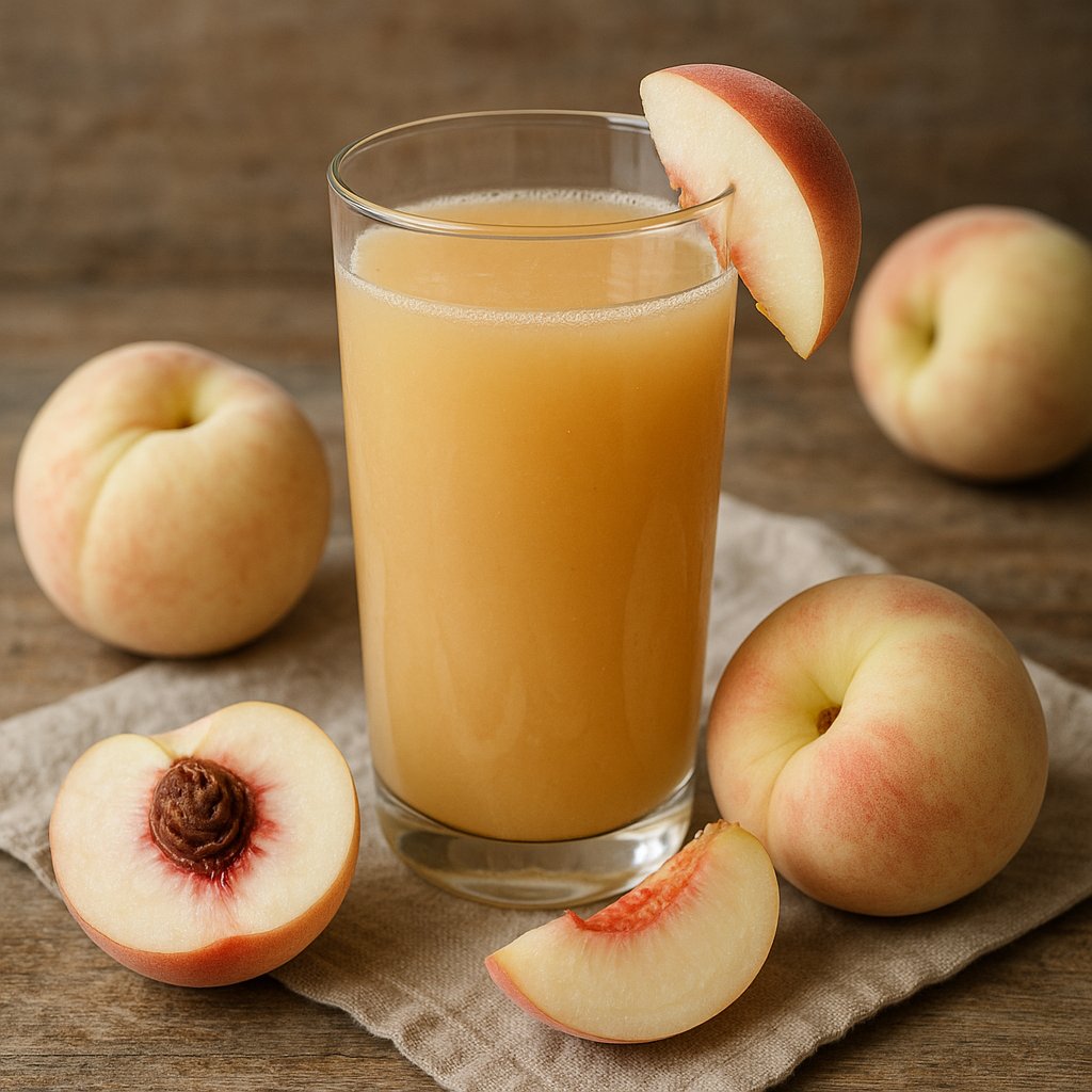 Photo de l'ingredient Jus de pêche blanche frais