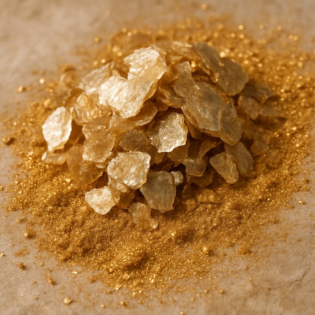 Photo de l'ingredient Mica naturel doré