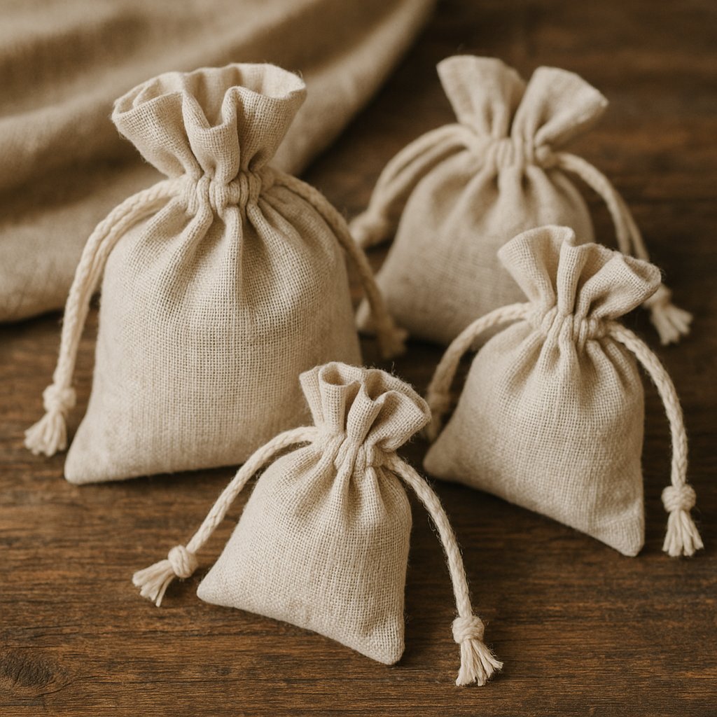 Photo de l'ingredient Petits sachets en tissu