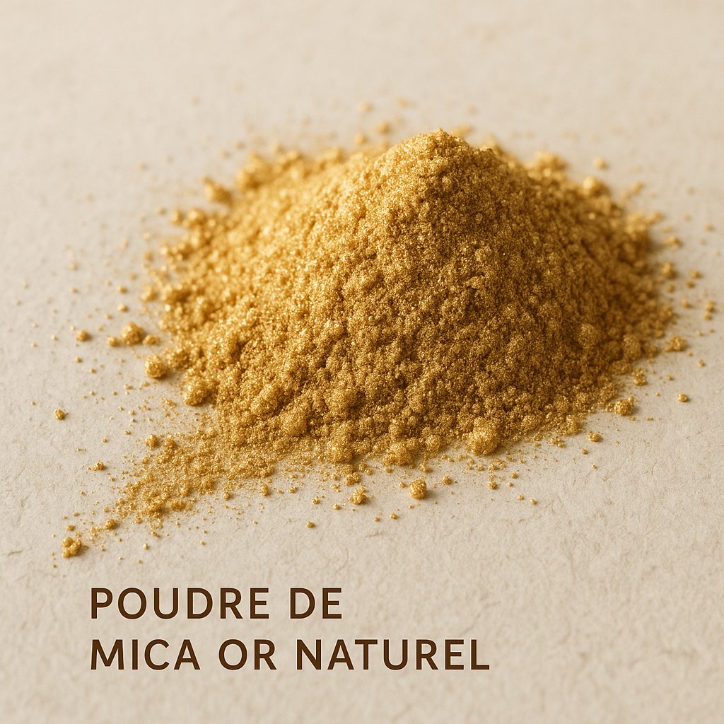 Photo de l'ingredient Poudre de mica or naturel