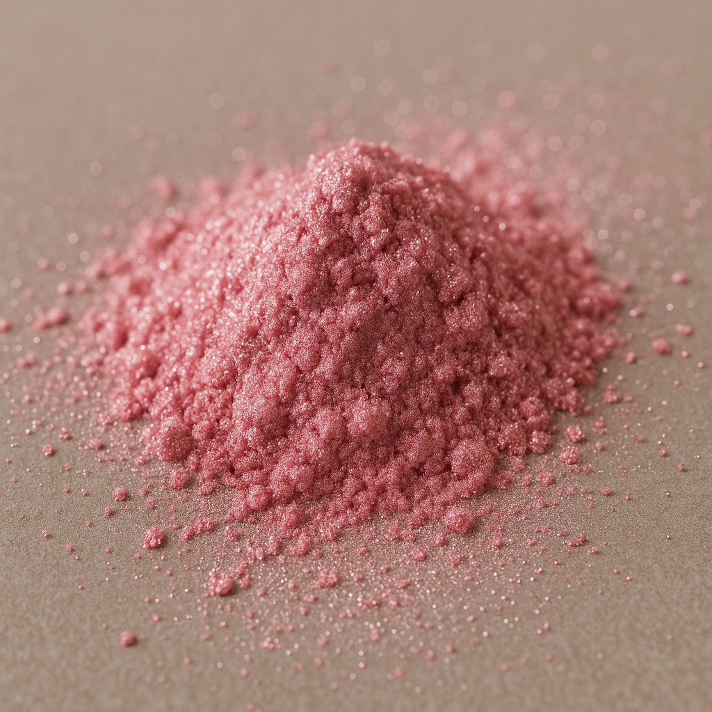 Photo de l'ingredient Poudre de mica rose nacré